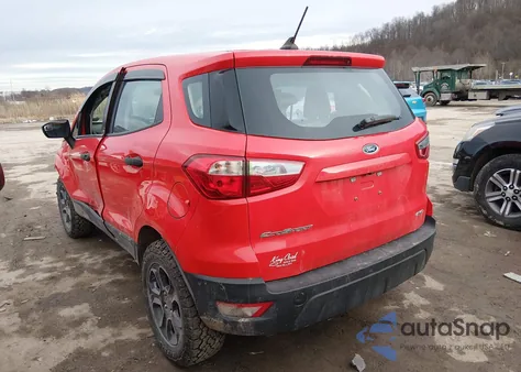 2021 Ford Ecosport S from USA, damaged, VIN MAJ6S3FL9MC411320